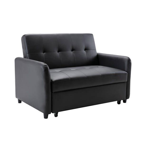 Ebern Designs Fairfax Faux Leather Power Reclining Home Theater Seating
